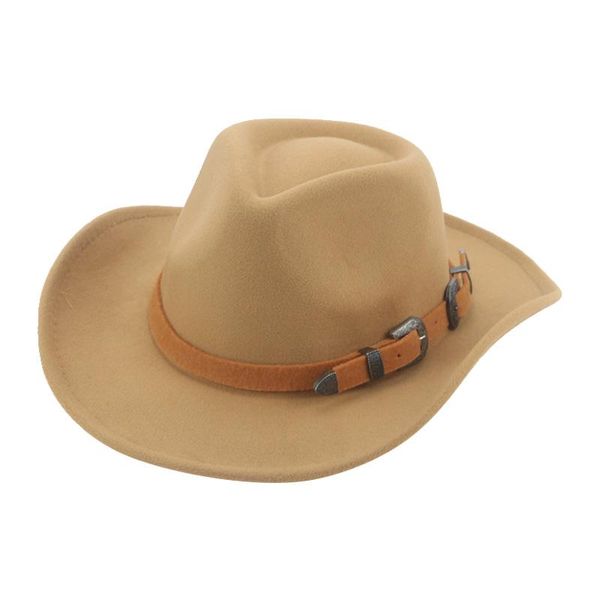 berets cowboy hat cowgirl man hats for women fedoras western solid camel wide brim band accessories chapeau, Blue;gray
berets cowboy hat cowgirl man hats for women fedoras western solid camel wide brim band accessories chapeau, Blue;gray