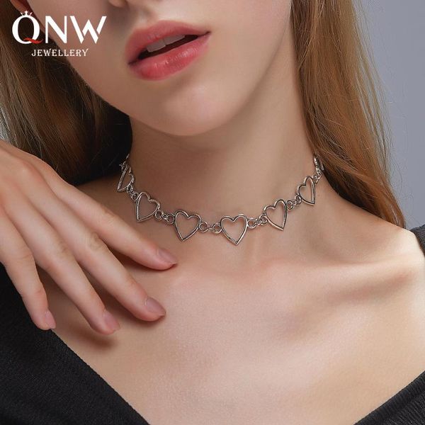 chokers heart clavicle necklace for women collar goth necklaces aesthetic jewellery christmas party girl halloween chocker, Golden;silver
chokers heart clavicle necklace for women collar goth necklaces aesthetic jewellery christmas party girl halloween chocker, Golden;silver