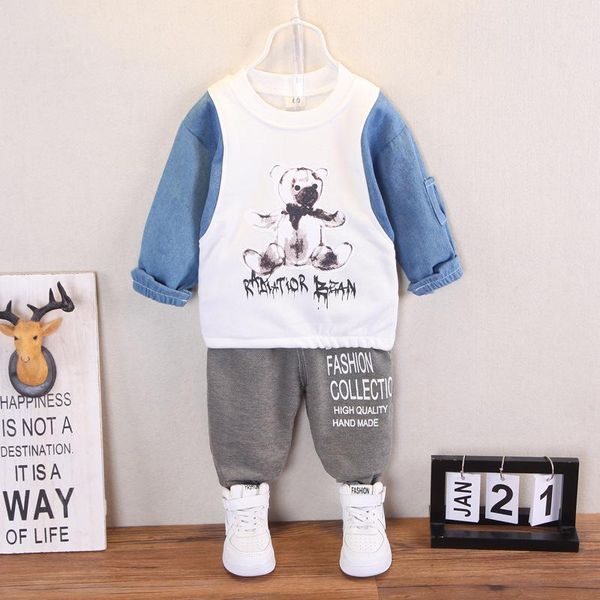 clothing sets fashion spring autumn kids cotton clothes baby boy cartoon coat pants 2pcs/sets infant outfit children toddler casual suit set, White
clothing sets fashion spring autumn kids cotton clothes baby boy cartoon coat pants 2pcs/sets infant outfit children toddler casual suit set, White