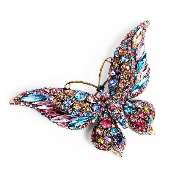 pins, brooches retro crystal butterfly fashion animal insect lady high-end all-match coat accessories temperament brooch, Gray
pins, brooches retro crystal butterfly fashion animal insect lady high-end all-match coat accessories temperament brooch, Gray
