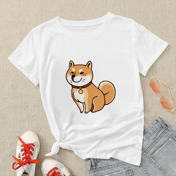 shiba inu graphic print womens t shirt cute casual oversize modern printed fashion y2k harajuku aesthetic, White
shiba inu graphic print womens t shirt cute casual oversize modern printed fashion y2k harajuku aesthetic, White