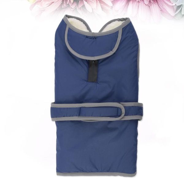 dog apparel windproof coat cold weather warm winter vest for small medium large dogs size (navy)
dog apparel windproof coat cold weather warm winter vest for small medium large dogs size (navy)
