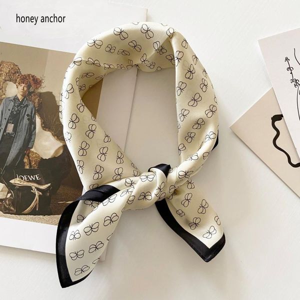 scarves scarf for women luxury handkerchiefs hair women's bag silk shawl headscarf pareo bandana band, Blue;gray
scarves scarf for women luxury handkerchiefs hair women's bag silk shawl headscarf pareo bandana band, Blue;gray