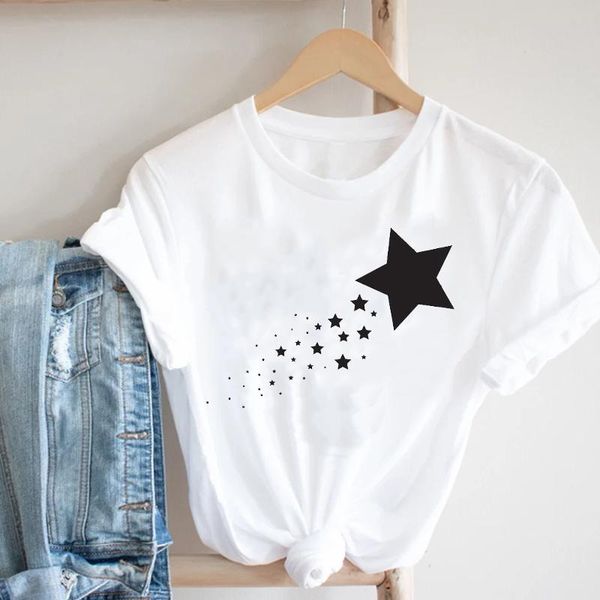 women kawaii star simple ladies cartoon fashion girl spring summer clothing clothes print tee tshirt female graphic t-shirt women's, White
women kawaii star simple ladies cartoon fashion girl spring summer clothing clothes print tee tshirt female graphic t-shirt women's, White