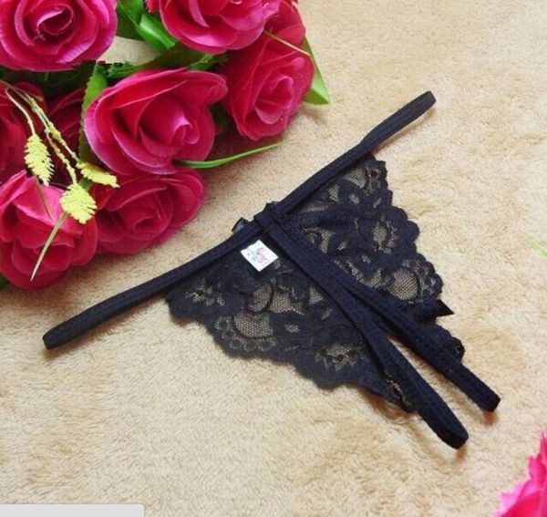 lace allure lady underwear butterfly festival open t-pants, Black;white
lace allure lady underwear butterfly festival open t-pants, Black;white