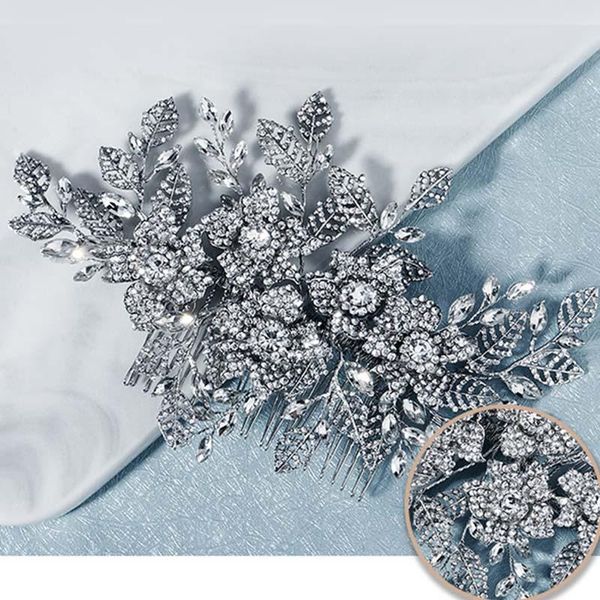 hair clips & barrettes exaggerated bride headwear high-end luxury full rhinestone comb alloy hollow out leaves style decoration ea, Golden;silver
hair clips & barrettes exaggerated bride headwear high-end luxury full rhinestone comb alloy hollow out leaves style decoration ea, Golden;silver