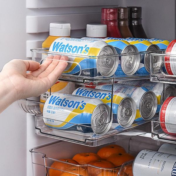 hooks & rails can organizer foods bins stackable dispenser for refrigerator pantry er bpa-transparent design drop
hooks & rails can organizer foods bins stackable dispenser for refrigerator pantry er bpa-transparent design drop