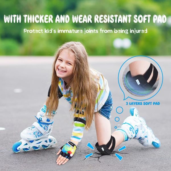 protective gear set kids sports gears knee pads elbow for riding cycling skateboarding size s/m &, Black;gray
protective gear set kids sports gears knee pads elbow for riding cycling skateboarding size s/m &, Black;gray