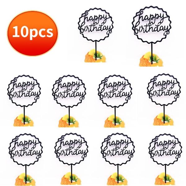 other festive & party supplies 10 pieces/bag birthday gift golden acrylic happy cake decoration dessert kids decorations
other festive & party supplies 10 pieces/bag birthday gift golden acrylic happy cake decoration dessert kids decorations