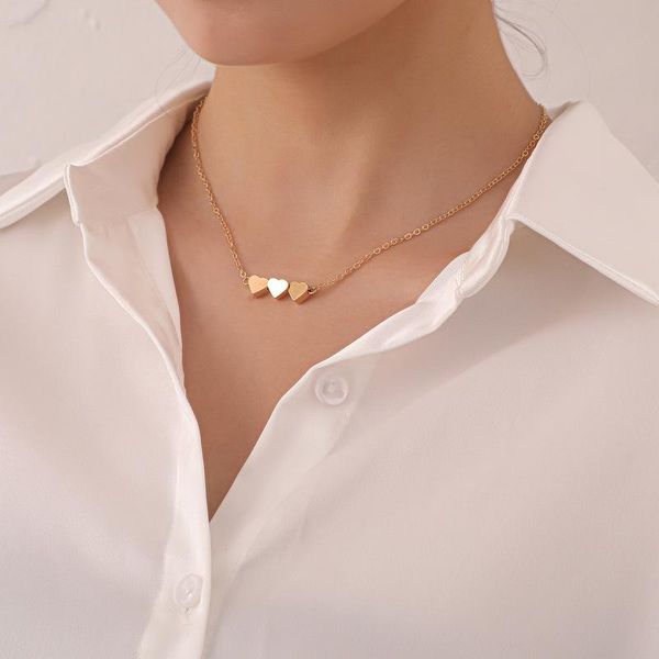 pendant necklaces trendy heart choker chain gold silver color necklace for women girl wedding party fashion jewelry gift
pendant necklaces trendy heart choker chain gold silver color necklace for women girl wedding party fashion jewelry gift