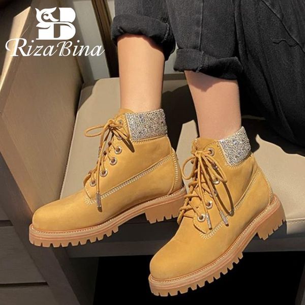 boots rizabina real leather women ankle fashion crystal platform winter shoes woman cross strap short boot footwear size 34-39, Black
boots rizabina real leather women ankle fashion crystal platform winter shoes woman cross strap short boot footwear size 34-39, Black