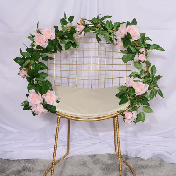 decorative flowers & wreaths decor 2m artificial rose vine green plants fake flower garland hanging for wedding living room home decoration
decorative flowers & wreaths decor 2m artificial rose vine green plants fake flower garland hanging for wedding living room home decoration