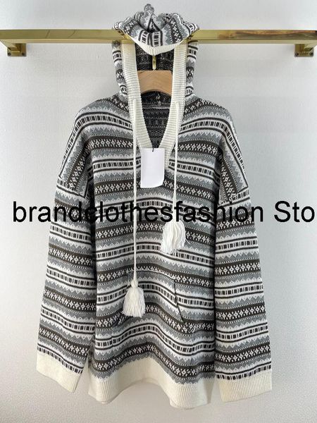 women's sweaters geometric striped fashion soft long loose wool knit hooded sweater women drop shoulder pullover lady 2021 autu, White;black
women's sweaters geometric striped fashion soft long loose wool knit hooded sweater women drop shoulder pullover lady 2021 autu, White;black
