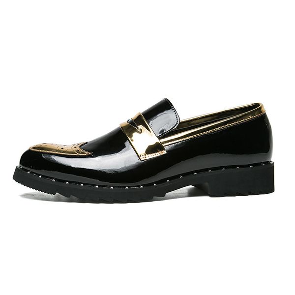 464748 size cross-border new arrival 2019 brogue vintage mens leather shoes british style pointed toe mens shoes business casual shoes, Black
464748 size cross-border new arrival 2019 brogue vintage mens leather shoes british style pointed toe mens shoes business casual shoes, Black
