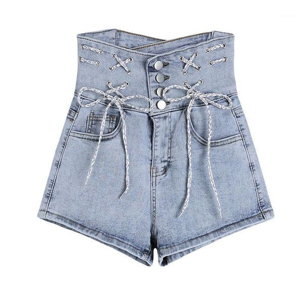 women's shorts 2021 high waist mini denim short fashion female bandages skinny hip street bow, White;black
women's shorts 2021 high waist mini denim short fashion female bandages skinny hip street bow, White;black
