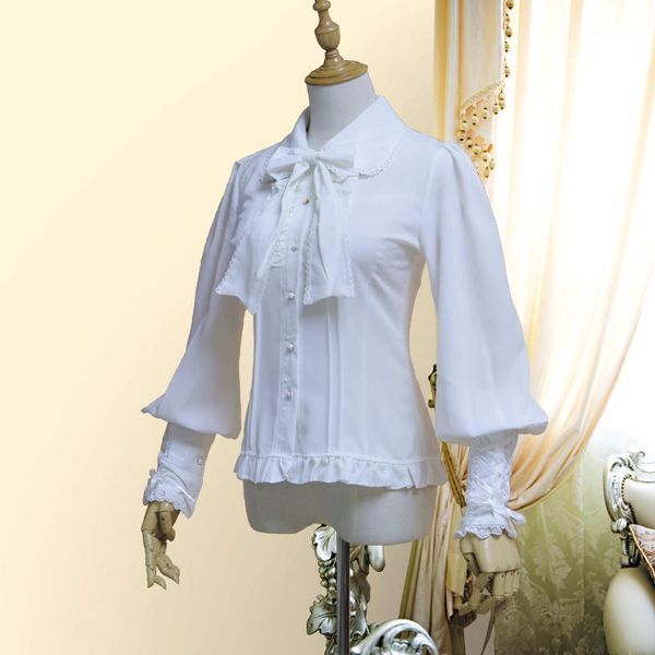 vintage lolita gothic lace chiffon ruffle lantern sleeve shirt spring and autumn harajuku women blouse women's blouses & shirts, White
vintage lolita gothic lace chiffon ruffle lantern sleeve shirt spring and autumn harajuku women blouse women's blouses & shirts, White