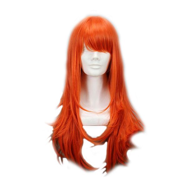one piece nami 2 years later orange long curly cosplay wig women heat resistant synthetic hair party role play costume wigs, Black
one piece nami 2 years later orange long curly cosplay wig women heat resistant synthetic hair party role play costume wigs, Black