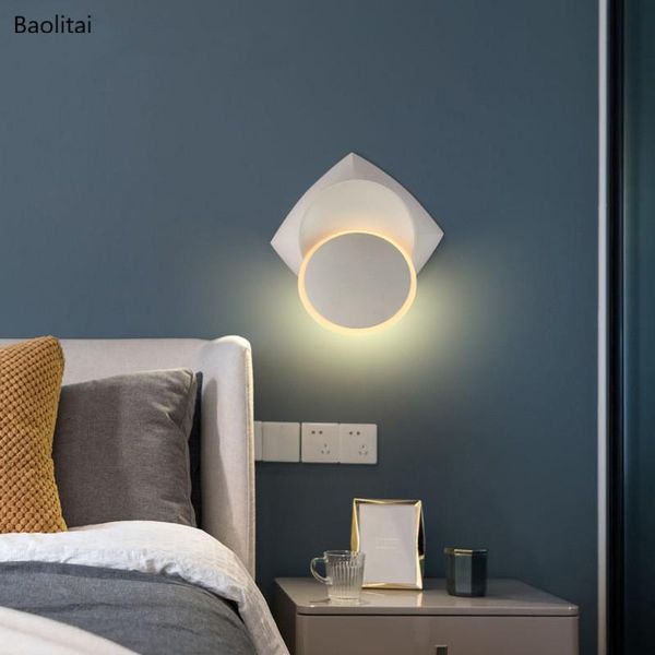 nordic rotatable round shape moon led wall lamp modern living room background aisle bedroom bedside light
nordic rotatable round shape moon led wall lamp modern living room background aisle bedroom bedside light