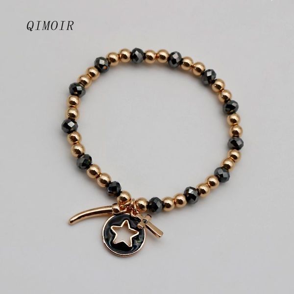 charm bracelets black enamel cross bracelet classic charms fashion elastic styles for women gold ccb hematite glass beads star pendant c1004, Golden;silver
charm bracelets black enamel cross bracelet classic charms fashion elastic styles for women gold ccb hematite glass beads star pendant c1004, Golden;silver