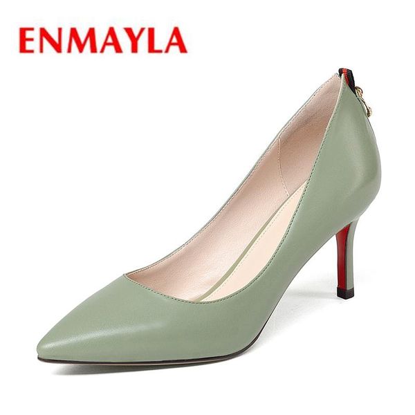 dress shoes enmayla pointed toe casual genuine leather slip-on women sandalia feminina sapato feminino size 34-39 zyl2021, Black
dress shoes enmayla pointed toe casual genuine leather slip-on women sandalia feminina sapato feminino size 34-39 zyl2021, Black