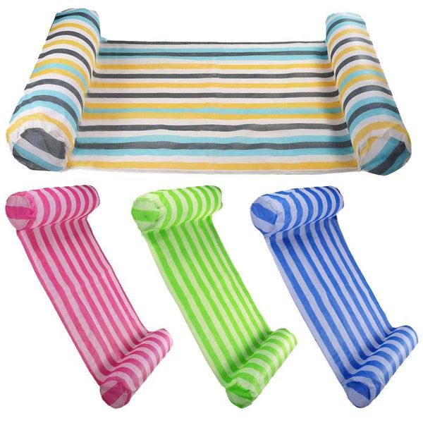 water sports inflatable float bed swimming pool lounge chair for kids high-end floating hammock pvc 130x70cm floats & tubes
water sports inflatable float bed swimming pool lounge chair for kids high-end floating hammock pvc 130x70cm floats & tubes