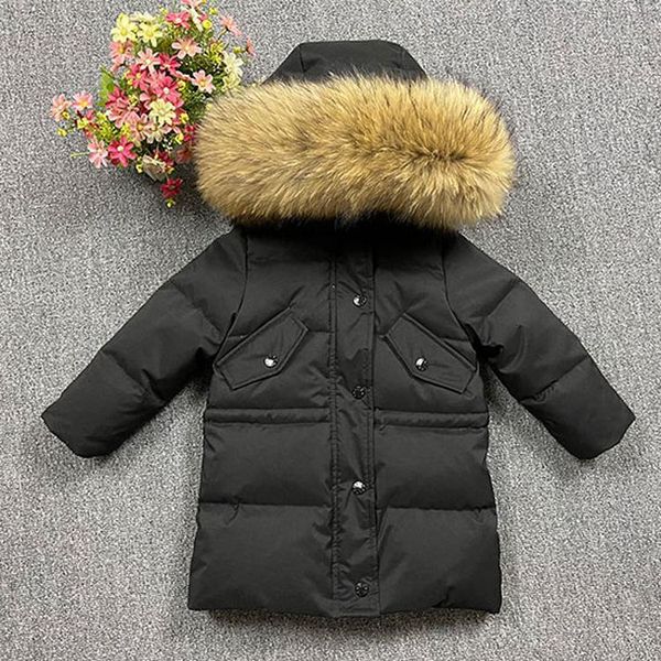 down coat children's kids long jacket boys girls winter skiing thick - 30 degree duck natural real animal fur collar, Blue;gray
down coat children's kids long jacket boys girls winter skiing thick - 30 degree duck natural real animal fur collar, Blue;gray