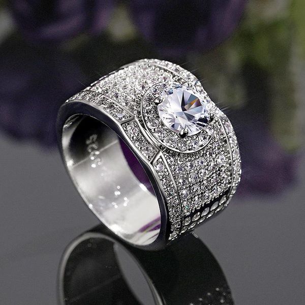 european and american luxury super dazzling zircon ring, men's women's fashion wedding jewelry rings, Slivery;golden
european and american luxury super dazzling zircon ring, men's women's fashion wedding jewelry rings, Slivery;golden