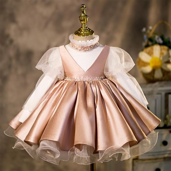 girl's dresses baby toddler kids clothes girls lolita dress evening prom teens short sleeve beading princess party pink vestidos, Red;yellow
girl's dresses baby toddler kids clothes girls lolita dress evening prom teens short sleeve beading princess party pink vestidos, Red;yellow