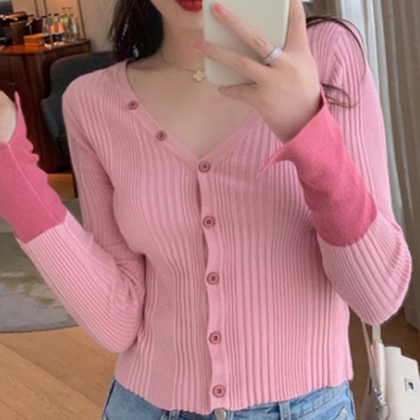 women's blouses & shirts xuxi 2021 spring autumn women open stitch shirt fashion long sleeve knitting korean thin sweater e1223, White
women's blouses & shirts xuxi 2021 spring autumn women open stitch shirt fashion long sleeve knitting korean thin sweater e1223, White