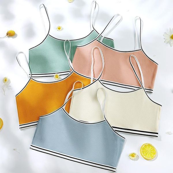 camisoles & tanks simple sports bra for girls striped fashion women underwear comfort cotton lingerie breathable tube bras girl, Black;white
camisoles & tanks simple sports bra for girls striped fashion women underwear comfort cotton lingerie breathable tube bras girl, Black;white