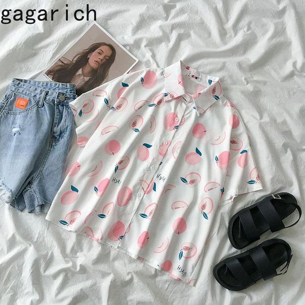 gagarich women blouse cute short-sleeved 2021 summer girl korean style peach printing color contrast loose all-match women's blouses &, White
gagarich women blouse cute short-sleeved 2021 summer girl korean style peach printing color contrast loose all-match women's blouses &, White