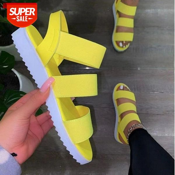 casual and comfortable all-match hollow elastic band buckle trifle bottom women's sandals solid color plus size #nh99, Black
casual and comfortable all-match hollow elastic band buckle trifle bottom women's sandals solid color plus size #nh99, Black