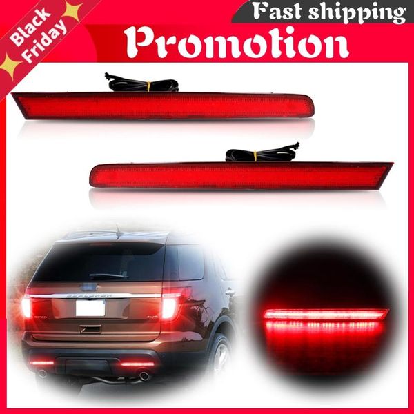 emergency lights 2x super bright european style red led bumper reflectors rear brake tail fog for 2011-2021 explorer
emergency lights 2x super bright european style red led bumper reflectors rear brake tail fog for 2011-2021 explorer