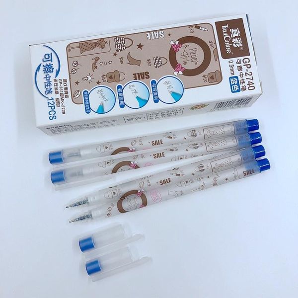 gel pens truecolor kawaii korean stationery 0.5mm blue ink color novelty cartoon for kids office writing tool gp2740
gel pens truecolor kawaii korean stationery 0.5mm blue ink color novelty cartoon for kids office writing tool gp2740