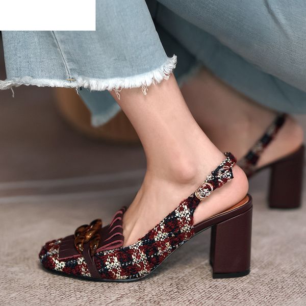 sandals retro crystal chain fringe tassel single shoes women check cloth shallow mouth chunky high heel summer party pumps 2021 cb, Black
sandals retro crystal chain fringe tassel single shoes women check cloth shallow mouth chunky high heel summer party pumps 2021 cb, Black