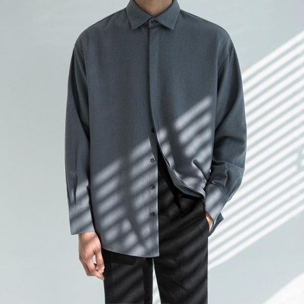 men's casual shirts dress shirt fashion society men solid color business streetwear loose korean long-sleeved -2xl, White;black
men's casual shirts dress shirt fashion society men solid color business streetwear loose korean long-sleeved -2xl, White;black