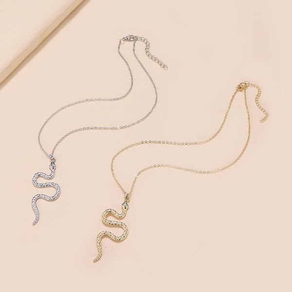 necklace creative fashion snake necklace personalized metal snake inlaid diamond accessories necklace for women, Silver
necklace creative fashion snake necklace personalized metal snake inlaid diamond accessories necklace for women, Silver