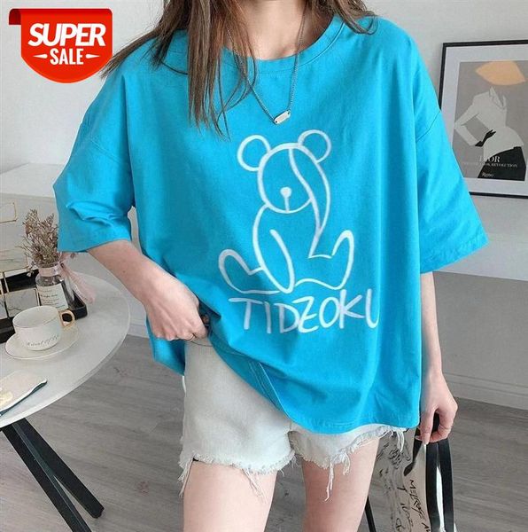 li zhiqi printing and dyeing half face bear t-shirt women short-sleeved korean round neck loose solid color 110473 #qt34, Black;gray
li zhiqi printing and dyeing half face bear t-shirt women short-sleeved korean round neck loose solid color 110473 #qt34, Black;gray