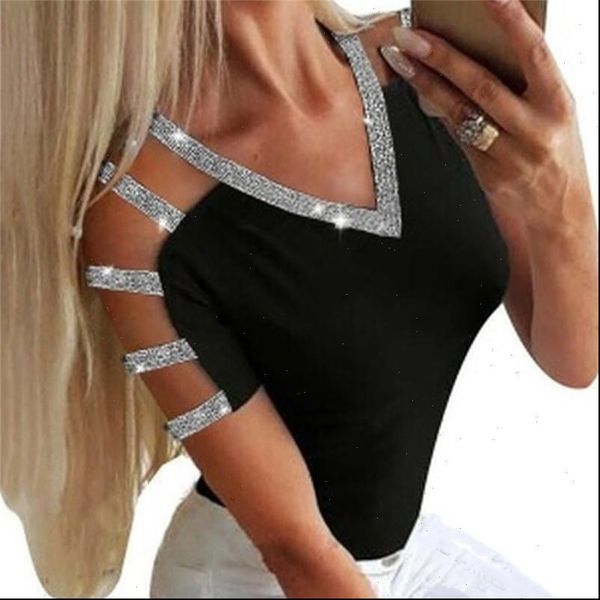 spring summer autumn cute womens short sleeve solid strappy tee casual cold shoulder, White
spring summer autumn cute womens short sleeve solid strappy tee casual cold shoulder, White