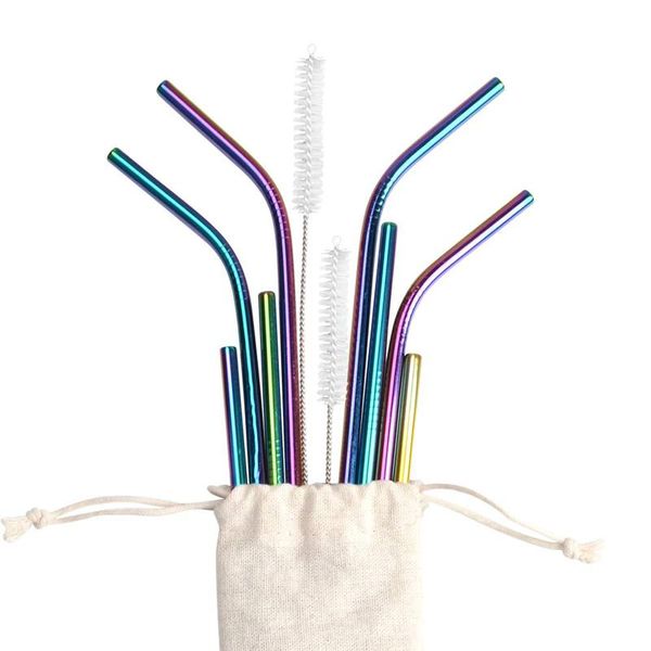 drinking straws restaurant and kitchen tubes 4/8 pieces of 304 metal reusable with cleaning brush storage bagbar accessories
drinking straws restaurant and kitchen tubes 4/8 pieces of 304 metal reusable with cleaning brush storage bagbar accessories