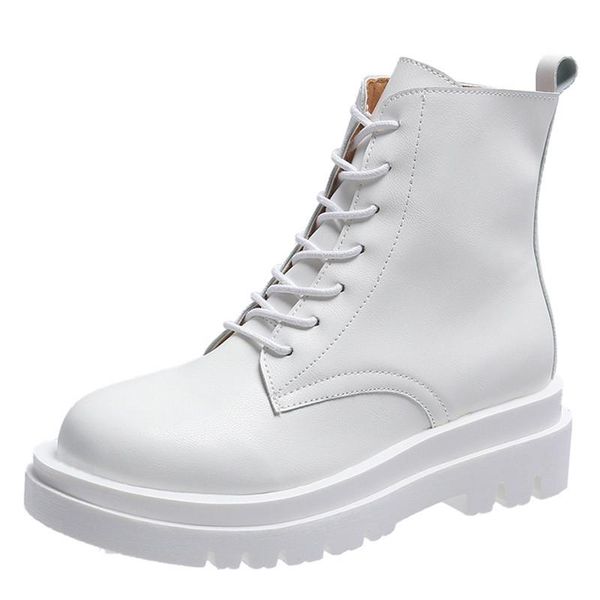 boots autumn women round toes soft black leather motorcycle punk gothic shoes combat white
boots autumn women round toes soft black leather motorcycle punk gothic shoes combat white