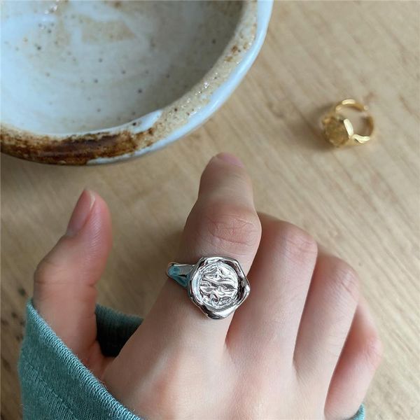 cluster rings ruiyi 100% 925 sterling silver european personality abstract vintage for women irregular bump texture 18k gold niche, Golden;silver
cluster rings ruiyi 100% 925 sterling silver european personality abstract vintage for women irregular bump texture 18k gold niche, Golden;silver