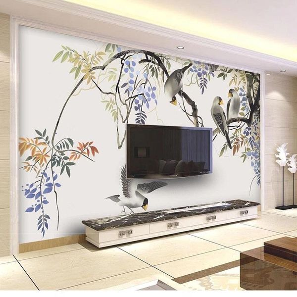 wallpapers custom 3d wallpaper flower and bird background wall mural living room tv sofa bedroom home decor stickers papel de parede
wallpapers custom 3d wallpaper flower and bird background wall mural living room tv sofa bedroom home decor stickers papel de parede