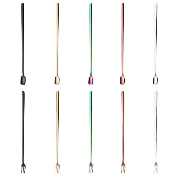 dinnerware sets stainless steel mixing spoon plus long-handled square head honey gold-plated ice cocktail fork
dinnerware sets stainless steel mixing spoon plus long-handled square head honey gold-plated ice cocktail fork