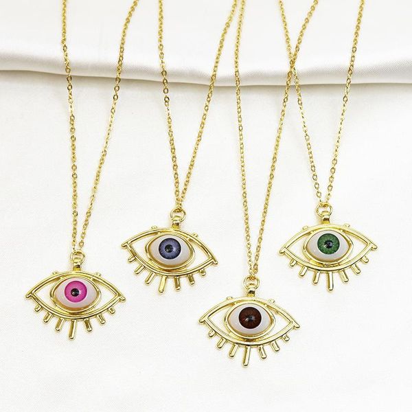 pendant necklaces 10 pcsturkish eye necklace mix color jewelry fashion chain eyes 90100, Silver
pendant necklaces 10 pcsturkish eye necklace mix color jewelry fashion chain eyes 90100, Silver