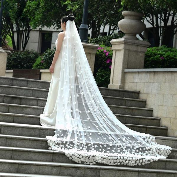 bridal veils ueen v93 high-end handcrafted 3m long cathedral wedding veil super dense flowers soft lolita, Black
bridal veils ueen v93 high-end handcrafted 3m long cathedral wedding veil super dense flowers soft lolita, Black