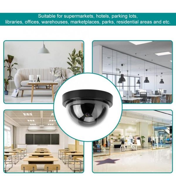 cameras 4pcs dome simulation camera cctv dummy fake security with flashing led light 2021
cameras 4pcs dome simulation camera cctv dummy fake security with flashing led light 2021
