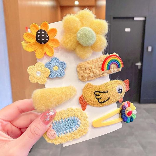 hair accessories 10pcs children winter clips baby girls cute cotton cartoon flower ornament soft barrettes hairpins kids, Slivery;white
hair accessories 10pcs children winter clips baby girls cute cotton cartoon flower ornament soft barrettes hairpins kids, Slivery;white