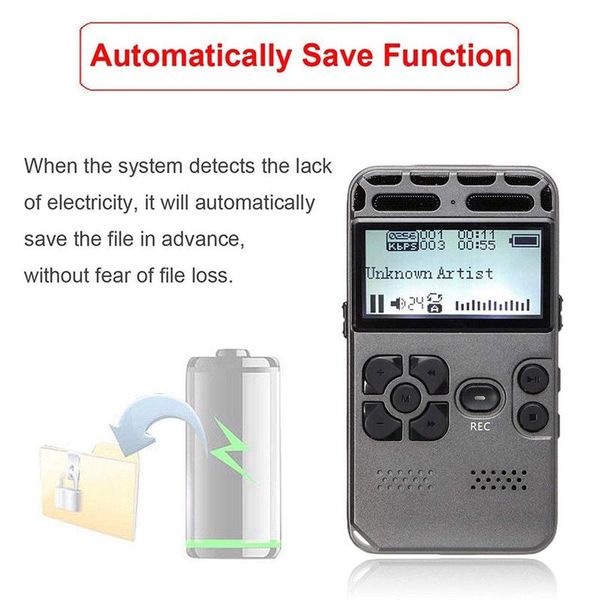 digital voice recorder 64gb rechargeable lcd audio sound portable dictaphone mp3 player lfx-ing
digital voice recorder 64gb rechargeable lcd audio sound portable dictaphone mp3 player lfx-ing