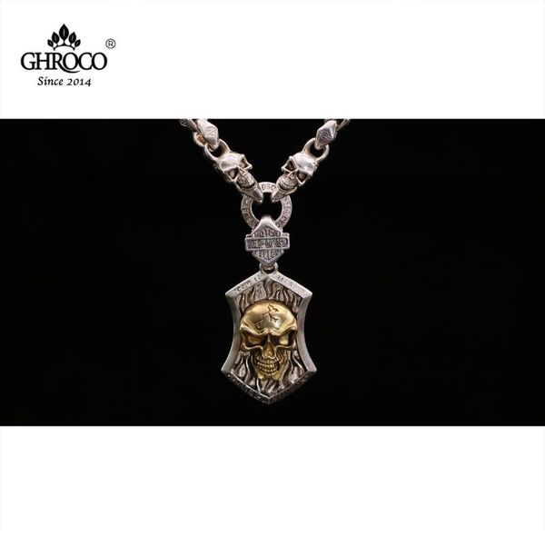 pendant necklaces chroco s925 tibetan silver punk style skeleton necklace with double skulls connection for motorcycle rider & music party
pendant necklaces chroco s925 tibetan silver punk style skeleton necklace with double skulls connection for motorcycle rider & music party